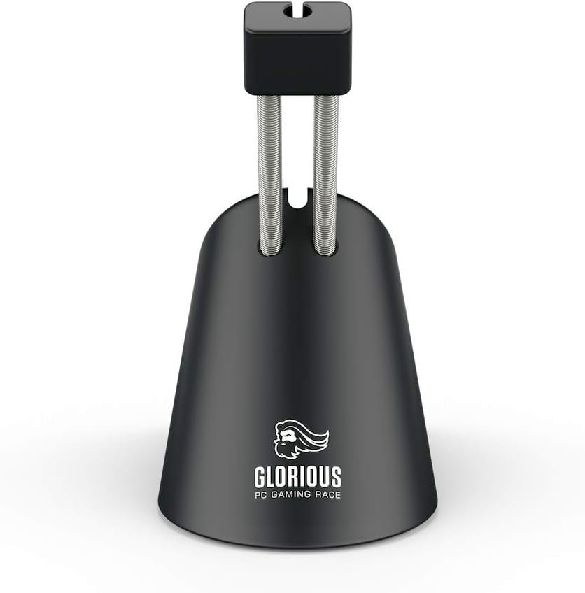 Glorious Mouse Bungee - Flexible Mouse Cable Management - Gaming Mouse Accessory (Black) - Imagen 3