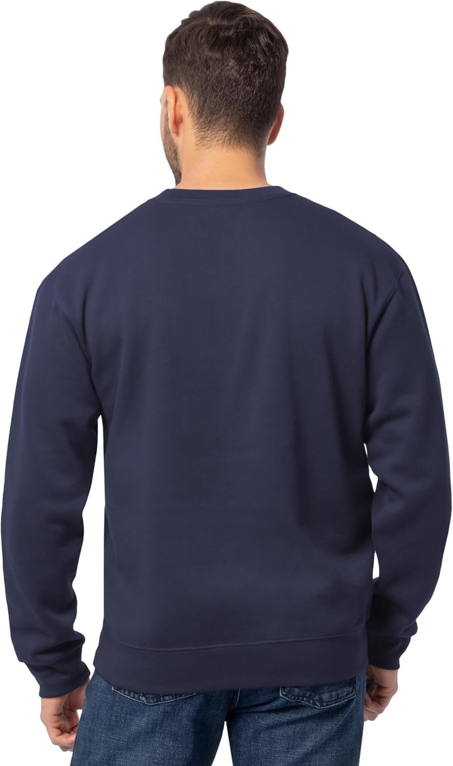 Men'S Eversoft Fleece Crewneck Sweatshirts, Moisture Wicking & Breathable, Sizes S-4X - Imagen 3