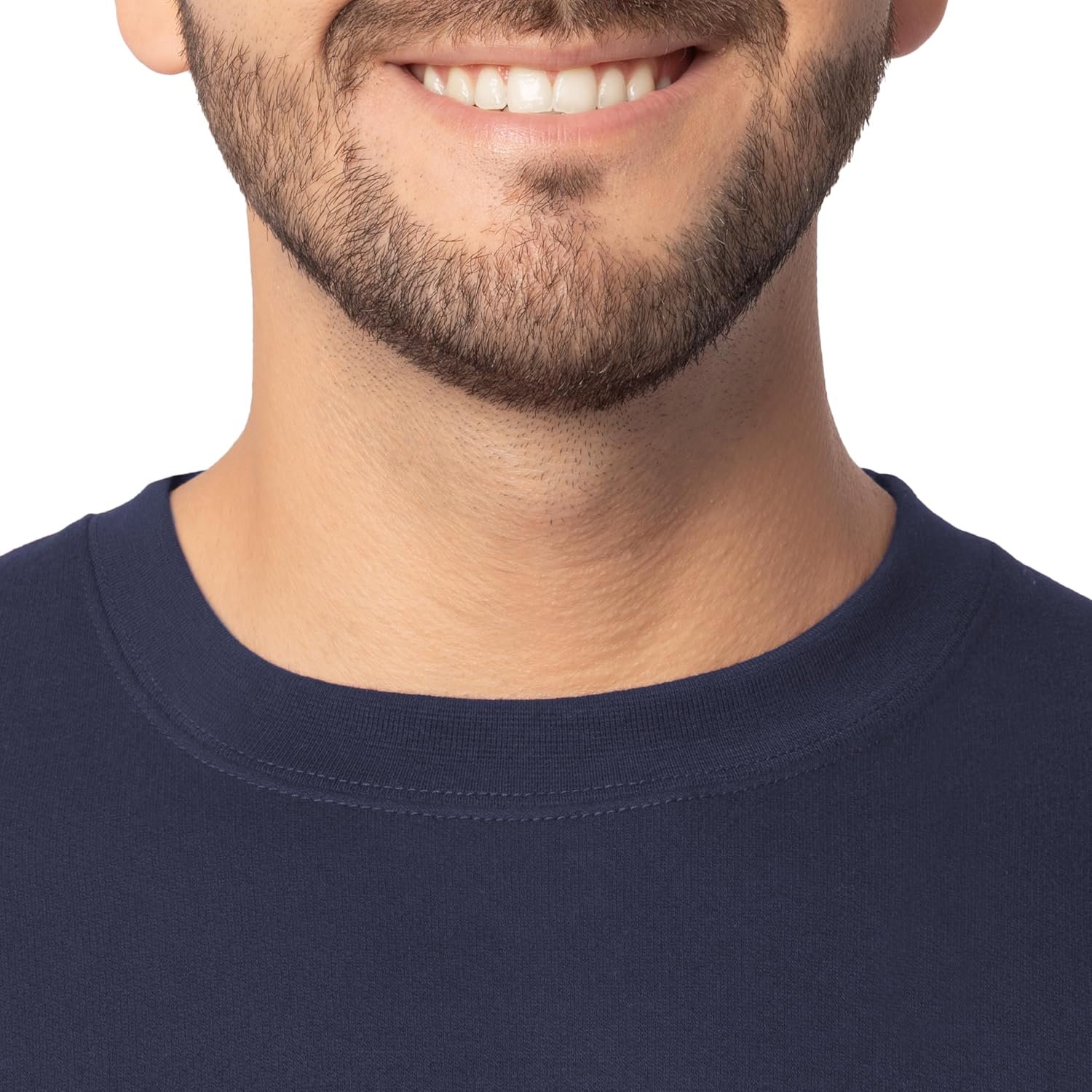 Men'S Eversoft Fleece Crewneck Sweatshirts, Moisture Wicking & Breathable, Sizes S-4X - Imagen 4