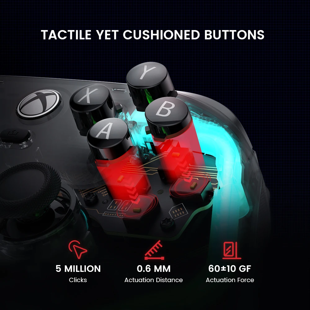 Gamesir Kaleid Xbox Controller Effect Gamepad for Xbox Series X, Xbox Series S, Xbox One Game Console - Imagen 7